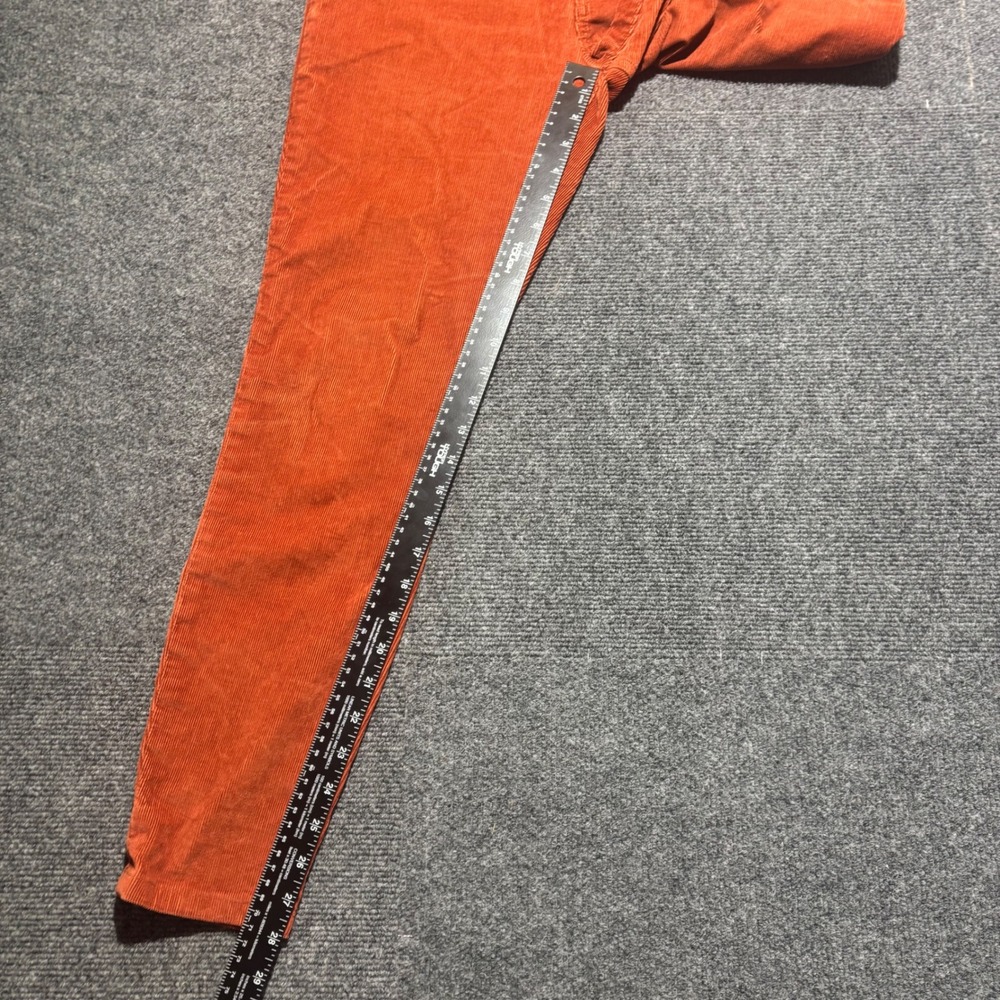 Patagonia Womens Organic Cotton Corduroy Slim Pants Burnt Orange Rust Size 29 - Picture 7 of 8